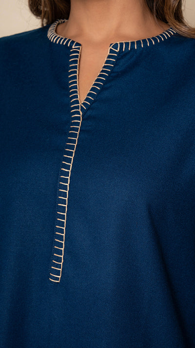 Indigo Muse Wool Kurta Set