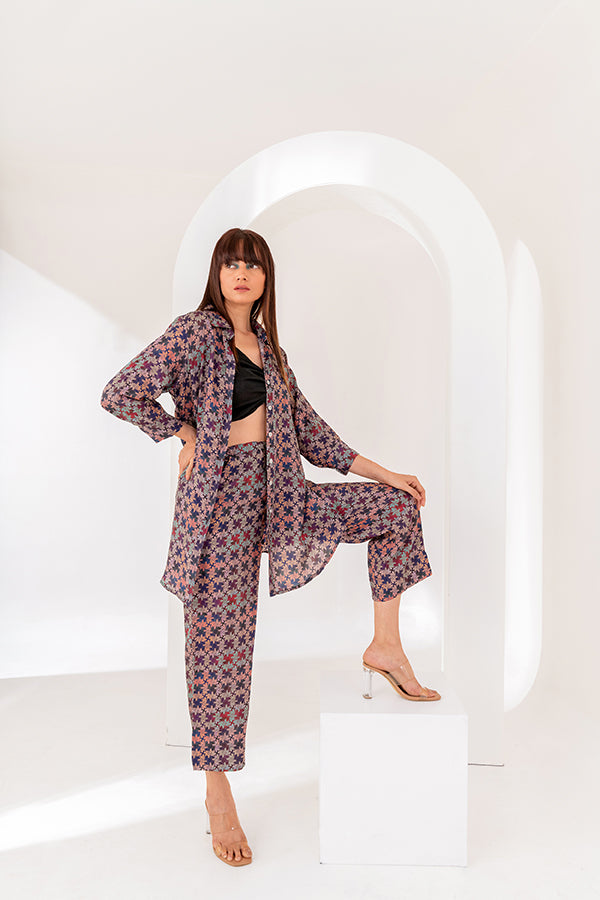 Laid Back Days Comfy Summer Silk Co-ord Set