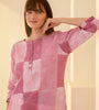 Seashell Pink Printed Chanderi Kurta Set