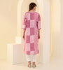 Seashell Pink Printed Chanderi Kurta Set