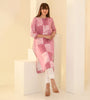 Seashell Pink Printed Chanderi Kurta Set