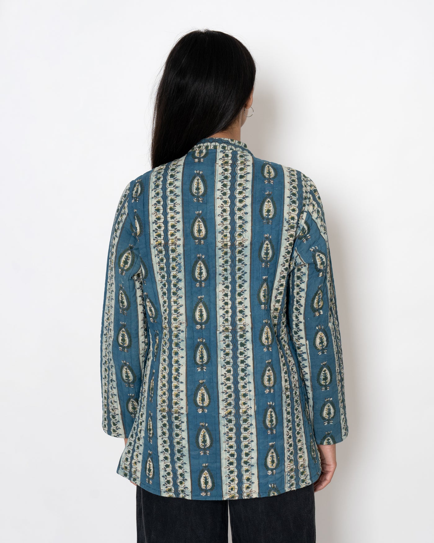 Tribal Charm Hand Print Cotton Jacket